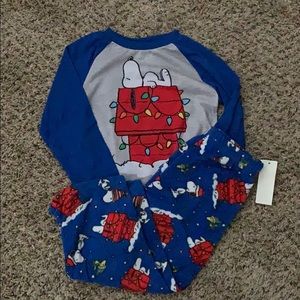 Kids Peanuts pajama set